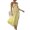Light Yellow, variant on Women's Cutout Square Neck Midi Cami Dress with Ties and Ruched Backless Fit 95% Polyester 5% Spandex Imported Easy Care