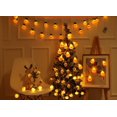 thumbnail image 2 of Luces de Hadas de Halloween Linterna de Calabaza Fantasma 3 Metros 20 Luces de Calabazas LED Luces de Hadas para Decoraciones de Halloween en Interiores y Exteriores (Calabaza con Sombrero Negro, Siem, 2 of 5