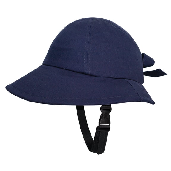 Bicycle Helmet with Wide Brim UV Sun Hat Adjustable Strap for Women Unisex Cycling Riding Safety