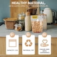 thumbnail image 4 of Miangastore 10Pcs Grain Rice Bag Grain Storage Bags Transparent Food Storage Pouring Bags, 4 of 8