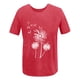 thumbnail image 3 of Puntoco Camiseta de manga corta informal con estampado de moda sexy para mujer Puntoco Puntoco-3845, 3 of 4