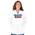 thumbnail image 3 of Oh Hell No Rapper Singer Hip-Hop Zip Up Hoodie Men's Women's Brisco Brands X, 3 of 6