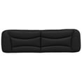 thumbnail image 3 of vidaXL Headboard Cushion Black 183 cm Faux Leather, 3 of 5