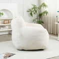 thumbnail image 5 of MAYEERTY Bean Bag Sofa Chair with Armrests - High-Density Foam, Lazy Comfy for Adults, Living Room/Bedroom Reading., 5 of 6