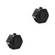 thumbnail image 1 of Vogacara Color Sólido 7 en 1 Niños Adultos Estudiante Escuela Oficina Descompresión Stress Reliever Juguete Juguete Negro Negro 2piezas, 1 of 6