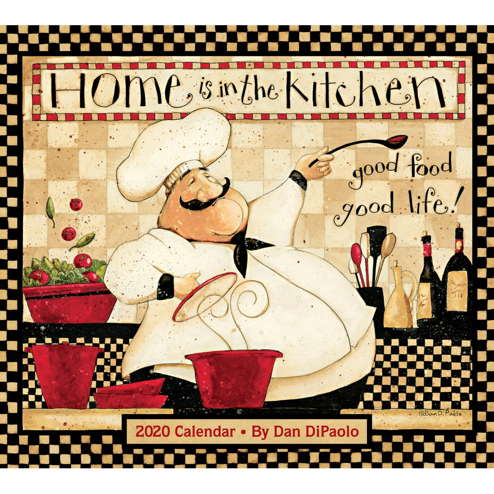 Home Is in the Kitchen 2020 Deluxe Wall Calendar (Other) - Walmart.com