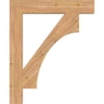 thumbnail image 3 of Ekena Millwork 5 1/2"W x 36"D x 44"H Westlake Block Smooth Bracket, Western Red Cedar, 3 of 4