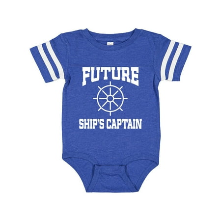 

Inktastic Future Ships Captain Gift Baby Boy or Baby Girl Bodysuit