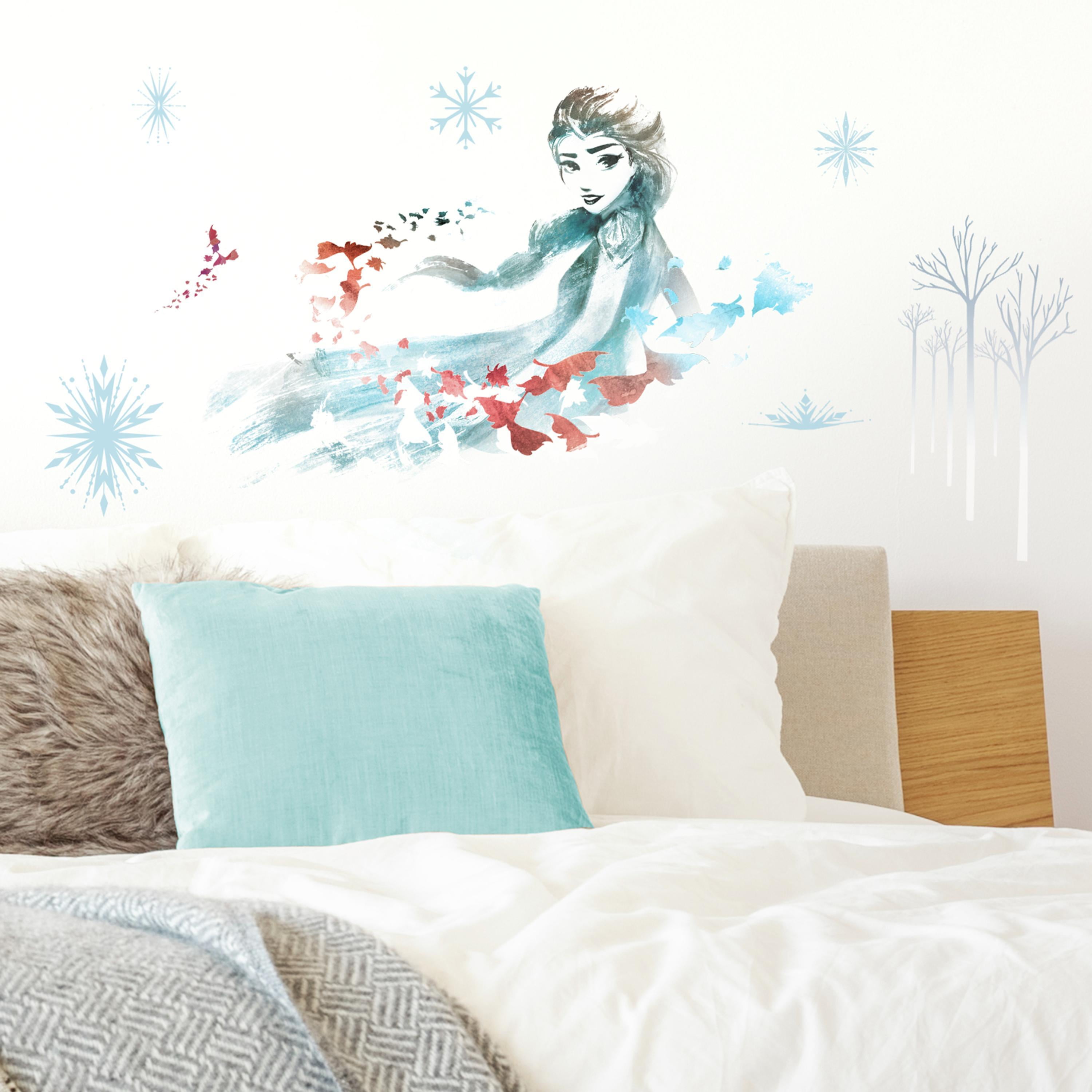New 25 Disney Frozen Olaf SnowMan Peel & Stick Wall Decals 1 Pack Roommates 
