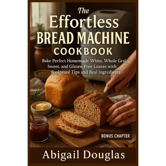 The Effortless Bread Machine Cookbook: Bake Perfect Homemade White, Whole Grain, Sweet, and Gluten-Free Loaves with Fool, (Paperback)