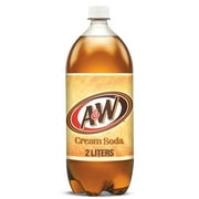 A&W Cream Soda Pop, 2 L, Bottle