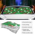 thumbnail image 5 of Bingfone Cute Santa And Ho Ho Ho Car Windshield Sun Shade Protector Keep Your Vehicle Cool Sun Shield Visor Cover Foldable For Car Truck Suv-Small, 5 of 9