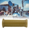 thumbnail image 5 of DEWIN Empuñaduras de Mano para Motocicleta, par de Manillar de 1 Pulgada 25 mm/1,1 Pulgada 28 mm Empuñadura de Manillar de manija de TPU Vintage para Motocicleta(Salsa de Soja), 5 of 8