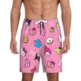thumbnail image 3 of Lsque Sanrio Mens Sleep Pajama Shorts,Short Pajama Pants, Cotton Ultra-Soft Knit-X-Large, 3 of 9