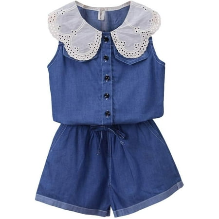 Baby Girls Top and Pants Suit Jean Adorable Kids Fashion Clothes Open ...