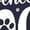 Navy Blue, variant on Great Pyrenees Dog Mom - Fur Parent or Pet Owner, Black Hooded Sweatshirt or Hoodie, Small