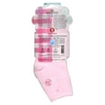 thumbnail image 3 of Earth Therapeutics Aloe Moisture, Aloe Socks, Pink and White, 2 Pairs, 3 of 4