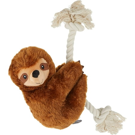 UPC: 0848404113281 | Fringe Studio Slown Dwn for Summer Sloth Pet Toy On a Rope