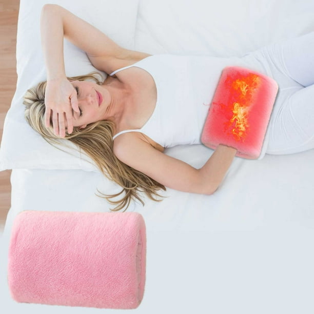 Hand Warmer Hand Warmer Bag Solid Color USB Heating Style Removable And Washable Plush