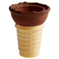 thumbnail image 2 of Joy 12 Count Chocolatey Dipped Cake Ice Cream Cones - 10/Case, 2 of 2
