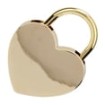thumbnail image 1 of Candado Vintage Con Cerrado de Corazón, Suministros de Artesanía de Metal, Llave de 45x59 mm para Joyero, Equipaje Pequeño, 1 of 7