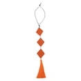 thumbnail image 1 of Accesorios de colgante para espejo retrovisor del coche de cuero sintético cuadrado de 1 Pc de Unique Bargains, adorno colgante naranja, 1 of 6