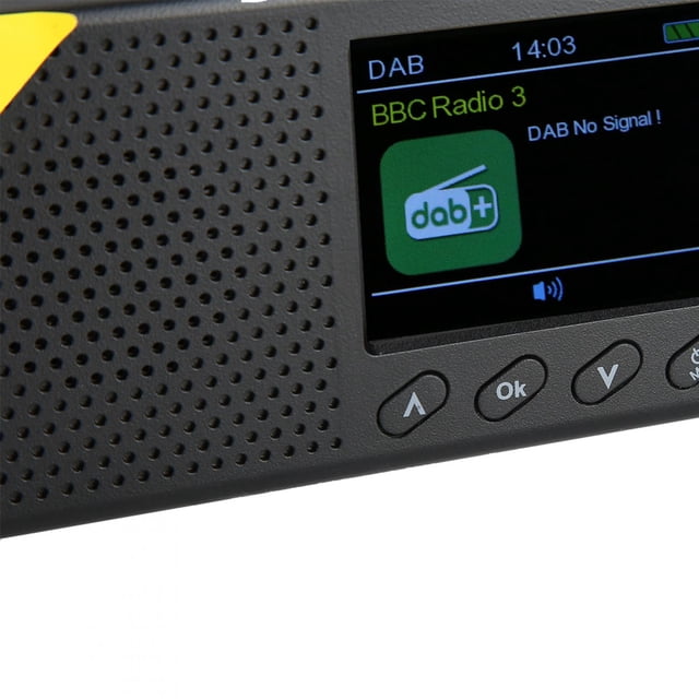 ciciglow Radio Digital por Internet Bluetooth/FM, hogar portátil con Reproductor de Radio portátil Dab FM Radio con Pantalla LCD de 2,4 Pulgadas Amonsee No