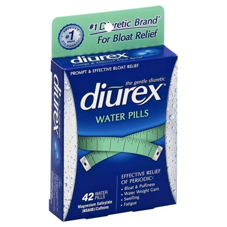 Diurex Water Weight Loss Pills to Reduce Bloating & Fatigue, 42 Ct