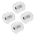 thumbnail image 4 of Miangastore 4 Pcs Support de Ruban Rouleau Plastique Transparent Rond pour Usages Généraux 11.8x7.9x3.9in, 4 of 9