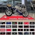 thumbnail image 2 of 60X200Cm (Caliente); A5 Tapete de exhibición de motocicleta Alfombra antideslizante Racing Moto Alfombras para Honda Kawasaki Yamaha Bmw Suzuki Piso Decoración del hogar Esteras Vhermosa BST3110591, 2 of 5
