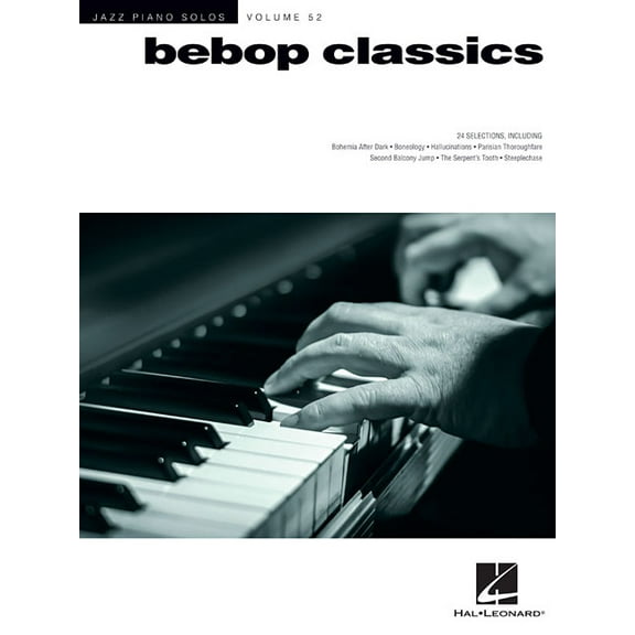 Bebop Classics: Jazz Piano Solos Series Volume 52, (Paperback)