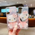 thumbnail image 4 of Carcasa nueva con patrón de chicas kt mirror Cat, funda protectora anticaída para Samsung s23 s22ultra s10, 4 of 4