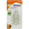 MilkBank Silicone Nipple Stage 4 (Maximum Flow), 3pk