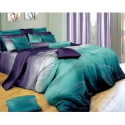 Swanson Beddings Twilight-P 3-Piece Bedding Set: Duvet Cover and Two Pillow Shams