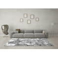 thumbnail image 3 of Ahgly Company Indoor Rectangle Abstract Gray Modern Area Rugs, 6' x 9', 3 of 4