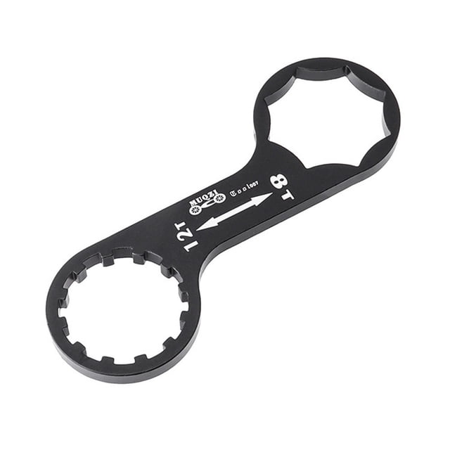GLFILL Aluminum Alloy Bike Fork Cap Wrench Tool for SR For SUNTOUR XCR/XCT/XCM/RST Black/Red Long lasting Performance Black