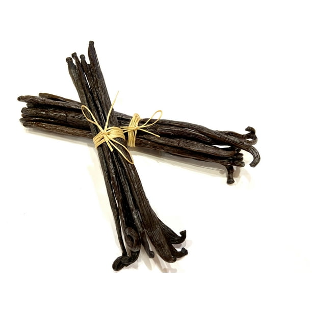 Mix Madagascar Bourbon + Tahitian Vanilla Beans 10 Madagascar Vanilla