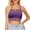 Purple, variant on Youmylove Soft Womens Tops Solid Color Lace Crop Top Lace Bralette Spaghetti Strap Tank Top V Neck Slim Basic Camisoles Workout Undershirt Top