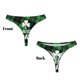 thumbnail image 3 of Balery St Patrick's day Tangas de Algodón para Mujer con Estampado – Ropa Interior Sexy, Transpirable, G-string-XX-Large, 3 of 6