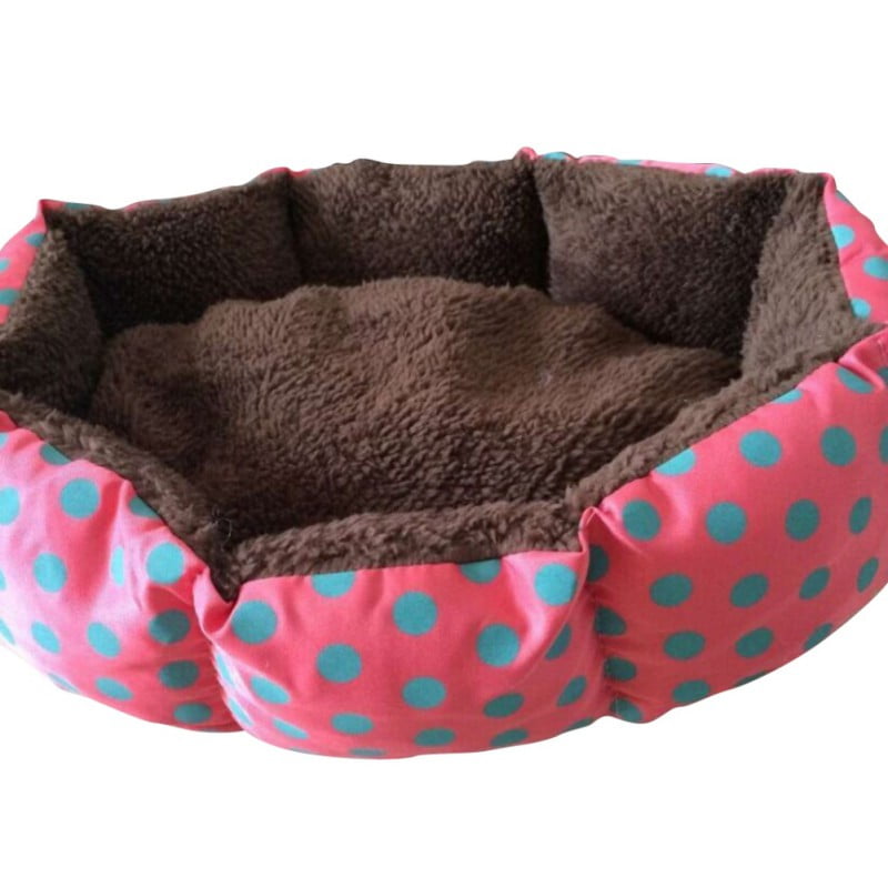 polka dot dog bed