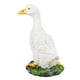 thumbnail image 2 of Estatua de pato blanco de simulación al aire libre, escultura de paisaje, decoración de jardín y patio, 2 of 8