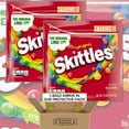 thumbnail image 2 of Skittles Bundle Pack - Original - 2 Individually Sealed 15.60 Ounce Bags - 5 Flavors in Each Bag, Strawberry, Lemon, Lime, Orange and Grape - For Parties, Snacks in Cornershop Confections Pack, 2 of 3