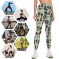 thumbnail image 4 of Mixed Primate Leggings leggins push up woman Women's gym Female legging pants sport pants Womens Leggings, 4 of 6