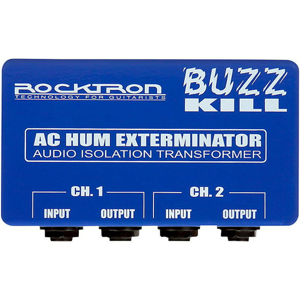 Apt Gezamenlijk Jeugd Rocktron Buzz Kill AC Hum Eliminator Guitar Effects Pedal - Walmart.com