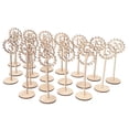 thumbnail image 4 of 20 Pcs Chiffres de Table de Mariage Chiffres de Table en Bois Panneau de Chiffres de Table Debout (1-10, 11-20), 4 of 8