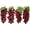 Dark Red, variant on Artificial Grapes Fake Plastic Fruit Dark Red Grapes String Model Decoration Wedding Party Garden Fruit Plate Sketches Props-4 Bunches