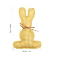 thumbnail image 3 of Chmadoxn Easter Decorations Easter Cartoon Bunny Shape Cute Faceless Doll Decoration Creative Ornaments Easter Basket Stuffers,Easter Ornaments for Home Outdoors Indoors, 3 of 3