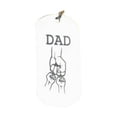 thumbnail image 2 of Aurlik Father's Day Gifts for Dad From Son Daughter Kids, My Dad Funny Keychain for Papa Daddy, Birthday Christmas Valentine's Day Key Chain for Men, 2 of 9