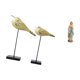 thumbnail image 5 of Figuras modernas de pájaros de madera y escultura de resina de de Lutero, obra de arte decorativa para escritorio, dormitorio, oficina, entr, 5 of 8