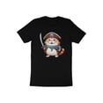 thumbnail image 4 of Funny Ocean Sea Pirate Sailor Cat Kitten Marine Cruise Gift T-Shirt Pirate Cat Kitten Sailor Birthday Holiday Presents Men Women Tshirt, 4 of 10